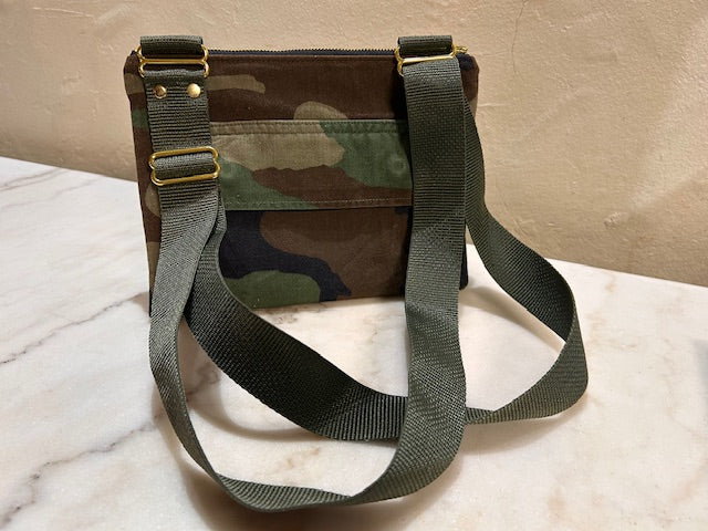 Unshattered Camo Strap Bag