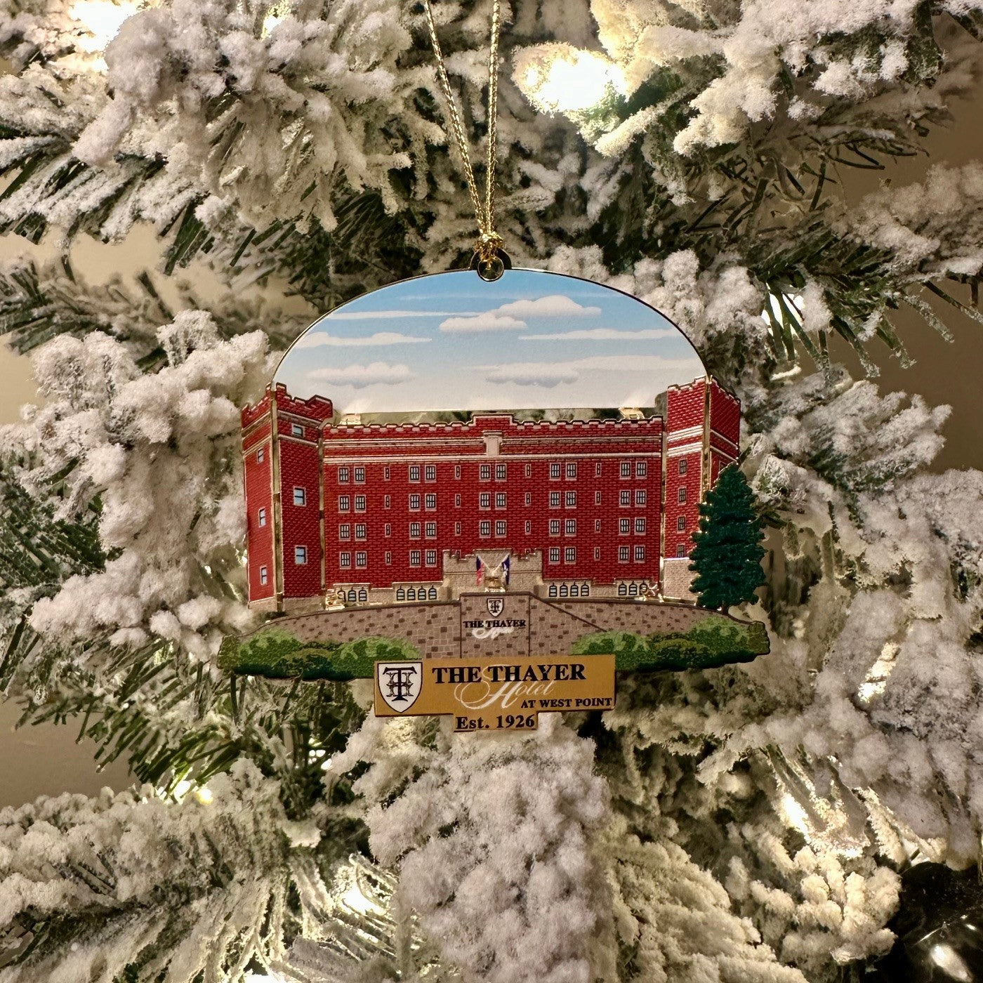 Thayer Hotel Beacon Christmas Ornament