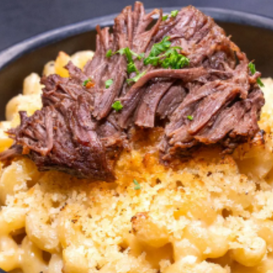 FALL SPECIAL: Braised Short Rib on Mac & Cheese